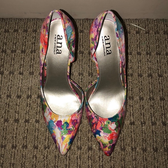 a.n.a Shoes Colorful Pumps Poshmark